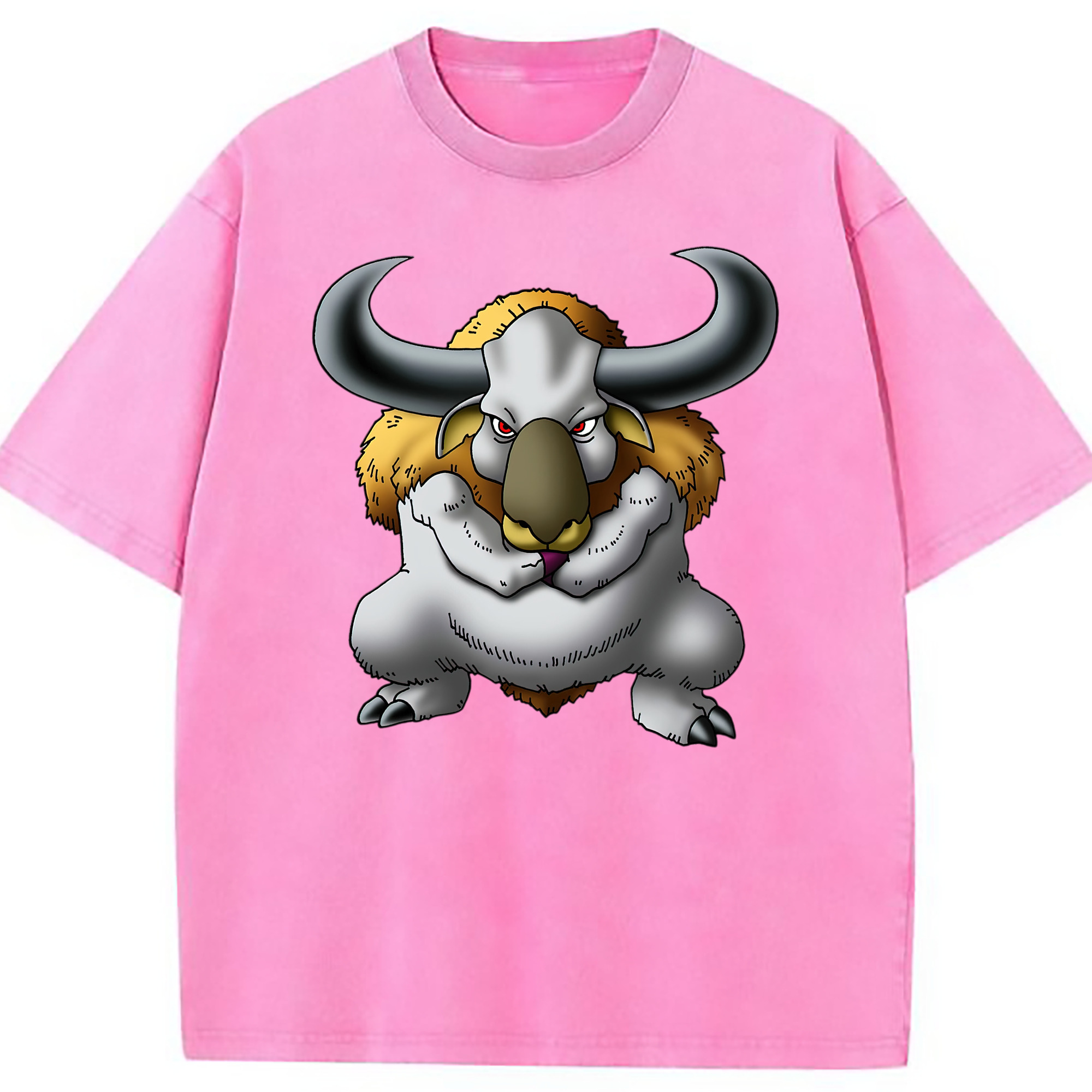 （画像用） ドラゴンクエスト Doragon Kuesuto Dragon Quest 綿100% ヴィンテージ風 半袖Tシャツ（フロントプリント）